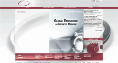 Desktop Screenshot of genethia.com